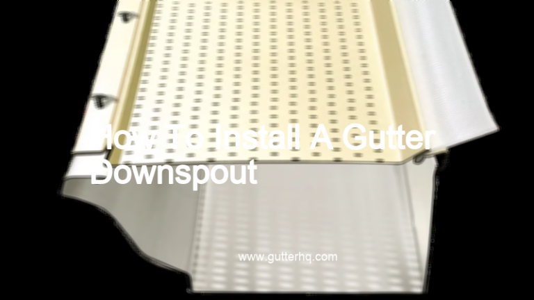 How To Install A Gutter Downspout Gutter Hq How To Install A Gutter Downspout Gutter Hq